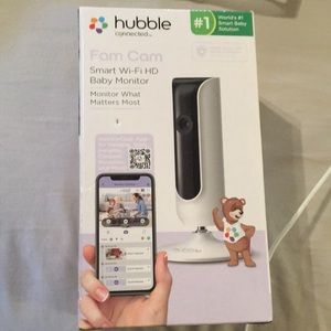 Hubble Fam Cam smart Wi-Fi HD Baby Monitor Highly Secure AES  128-bit Encryption